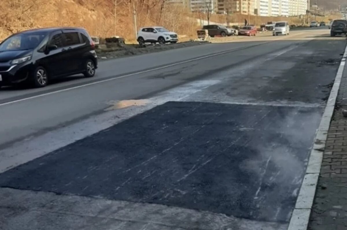    Дороги и тротуары Владивостока восстанавливают после ремонта энергосетей