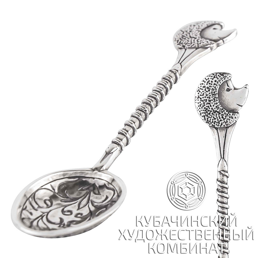 Ложка чайная из серебра 925 пробы (Артикул: 68300