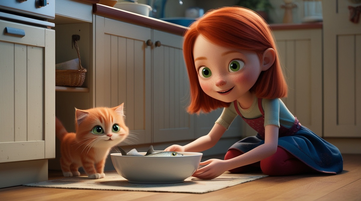 Перед рыбой Толстый не смог устоять