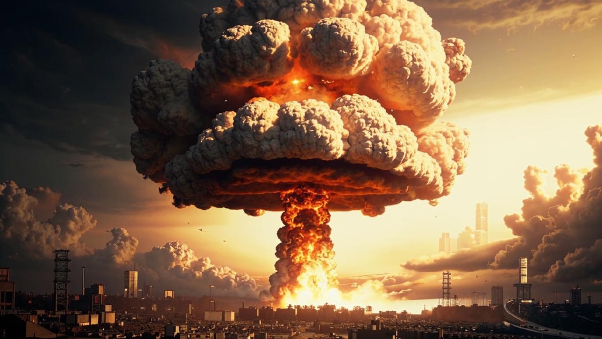 Запад заставляет Россию идти на крайние меры.  Фото: Изображение сгенерировано нейросетью Kandinsky 3.1