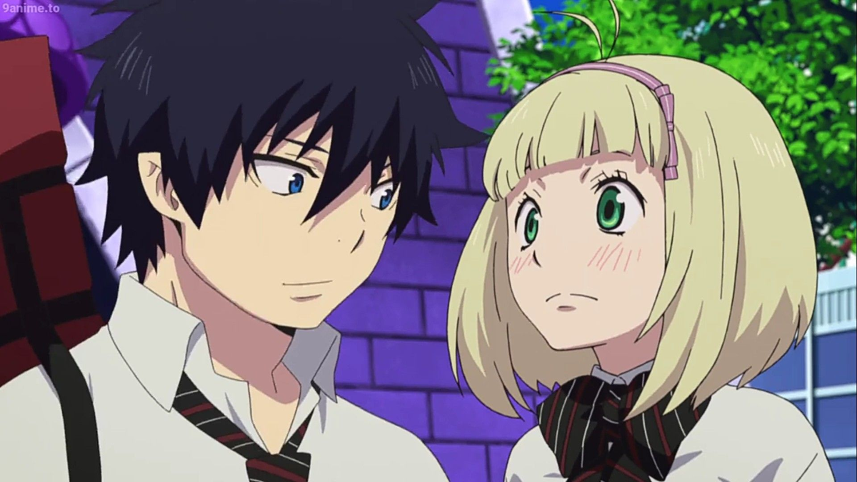 Рин Окумура и Сиэми Морияма | "Синий экзорцист: За снегом"