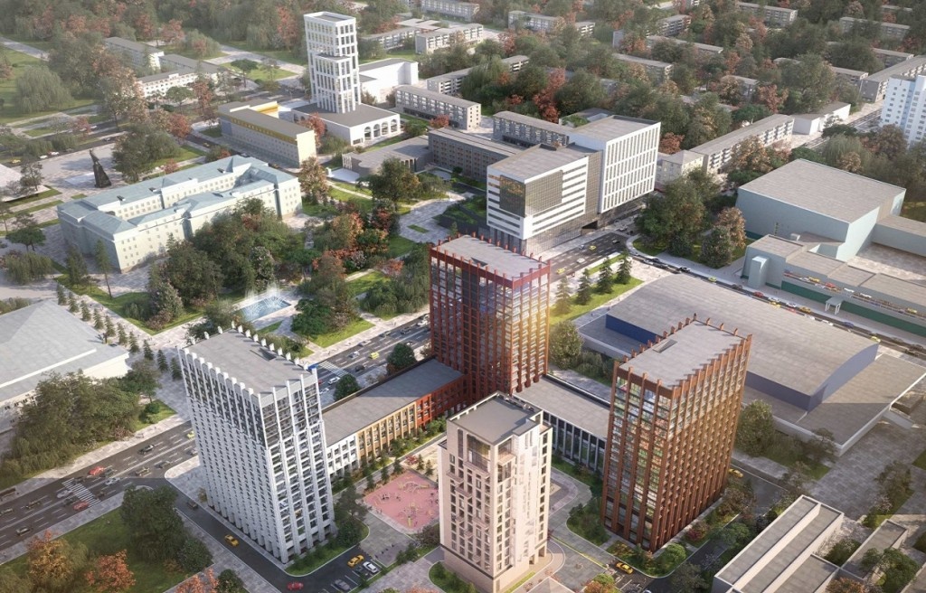 Проект ЖК "Сахаров Парк"