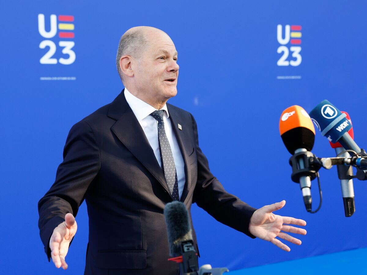    Канцлер Германии Олаф Шольц© Фото : European Union