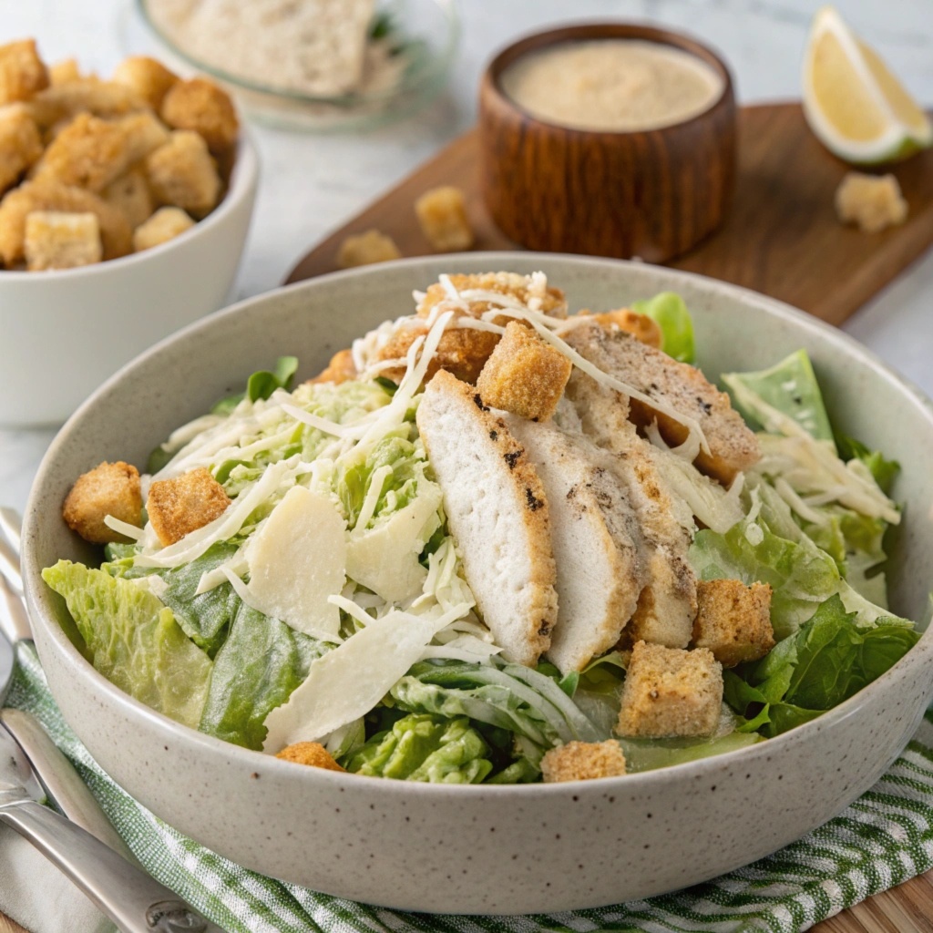 Салат "Цезарь" с курицей