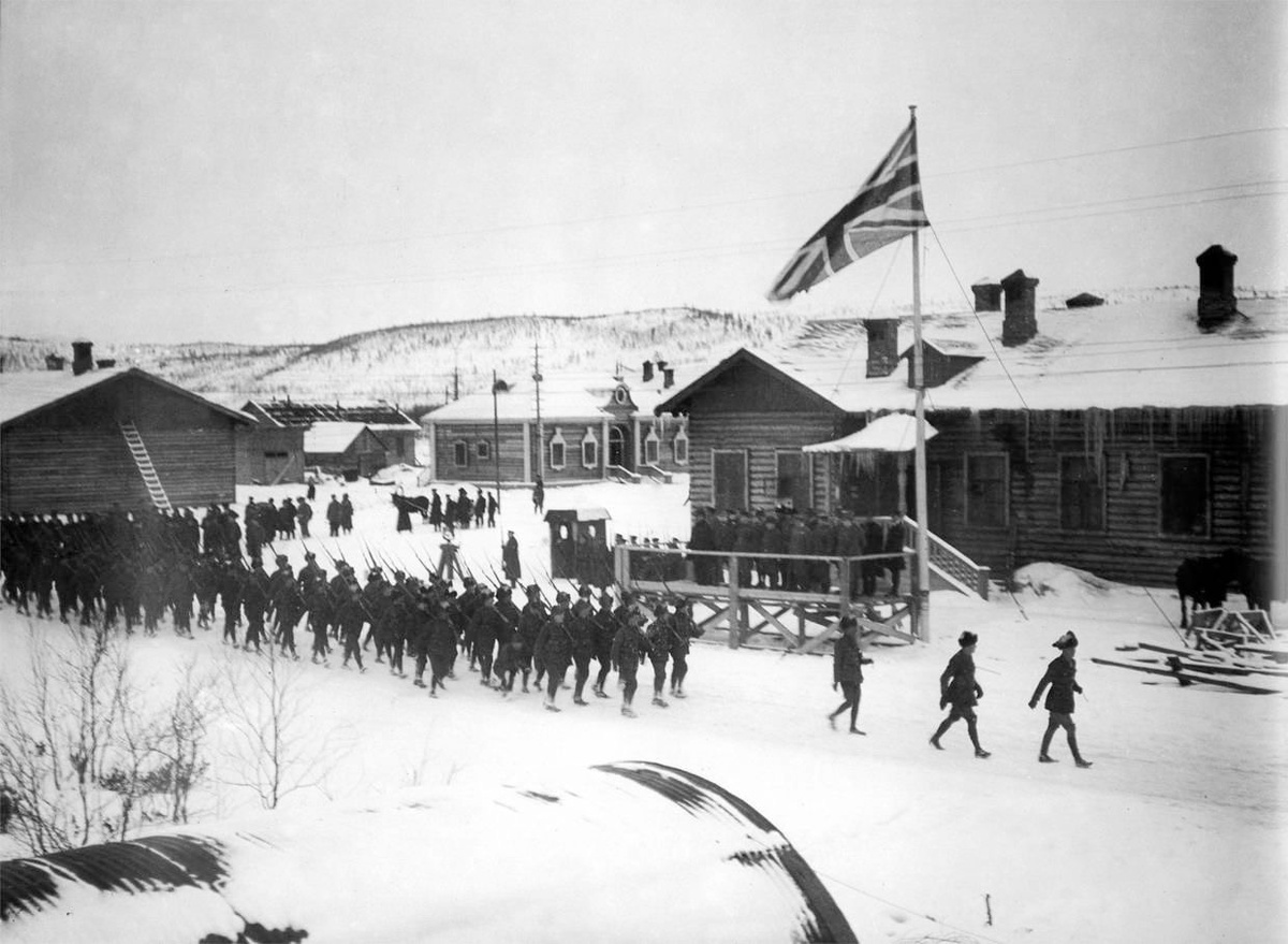 Британские войска в Мурманске