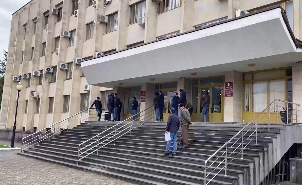    Фото: pr scr Telegram/Sputnik Абхазия