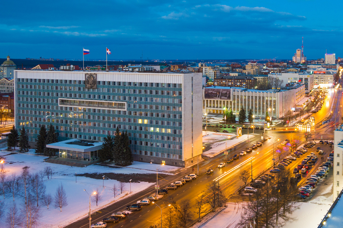 Зима в городе