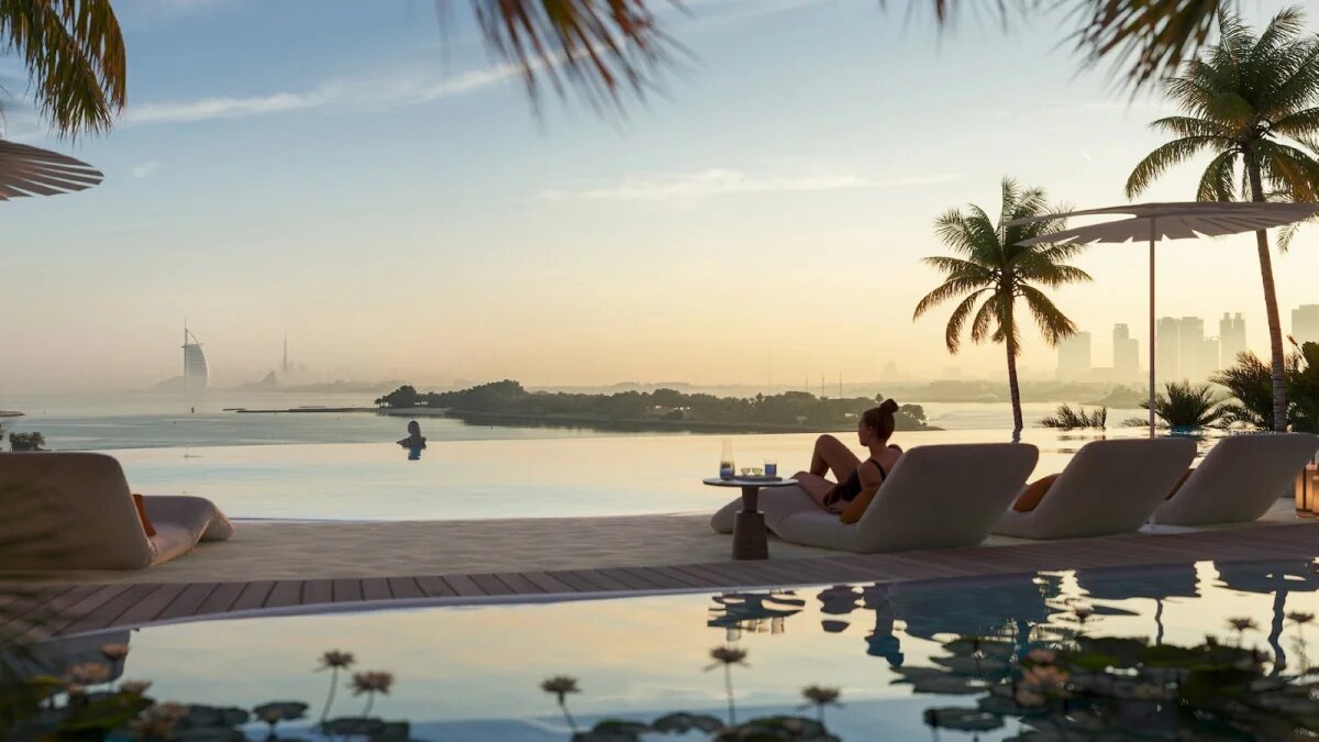 Приватные пляжи Пальмы Джумейра