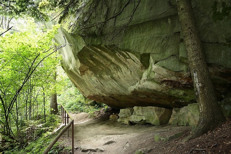 На подступах к скиту Сихла