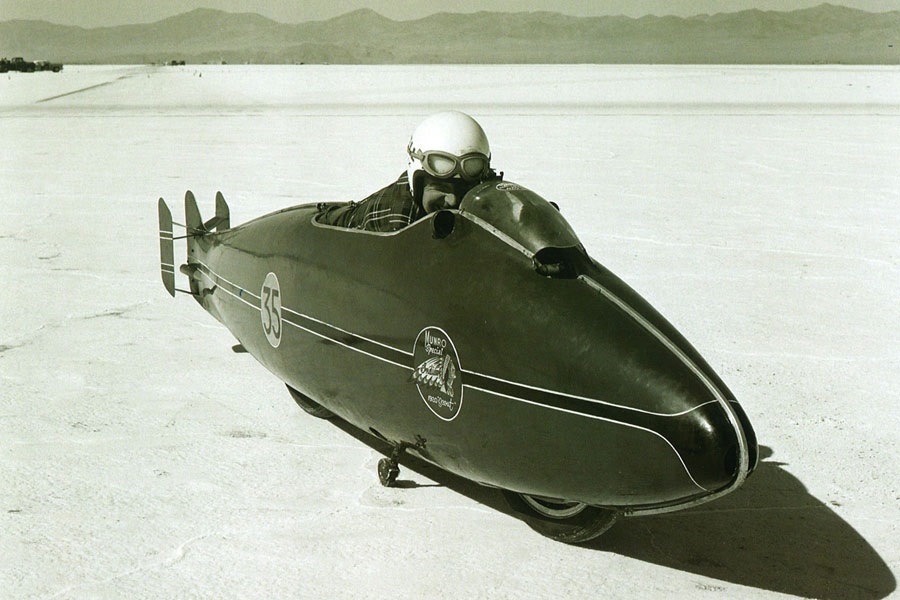 Берт Монро в Бонневиле