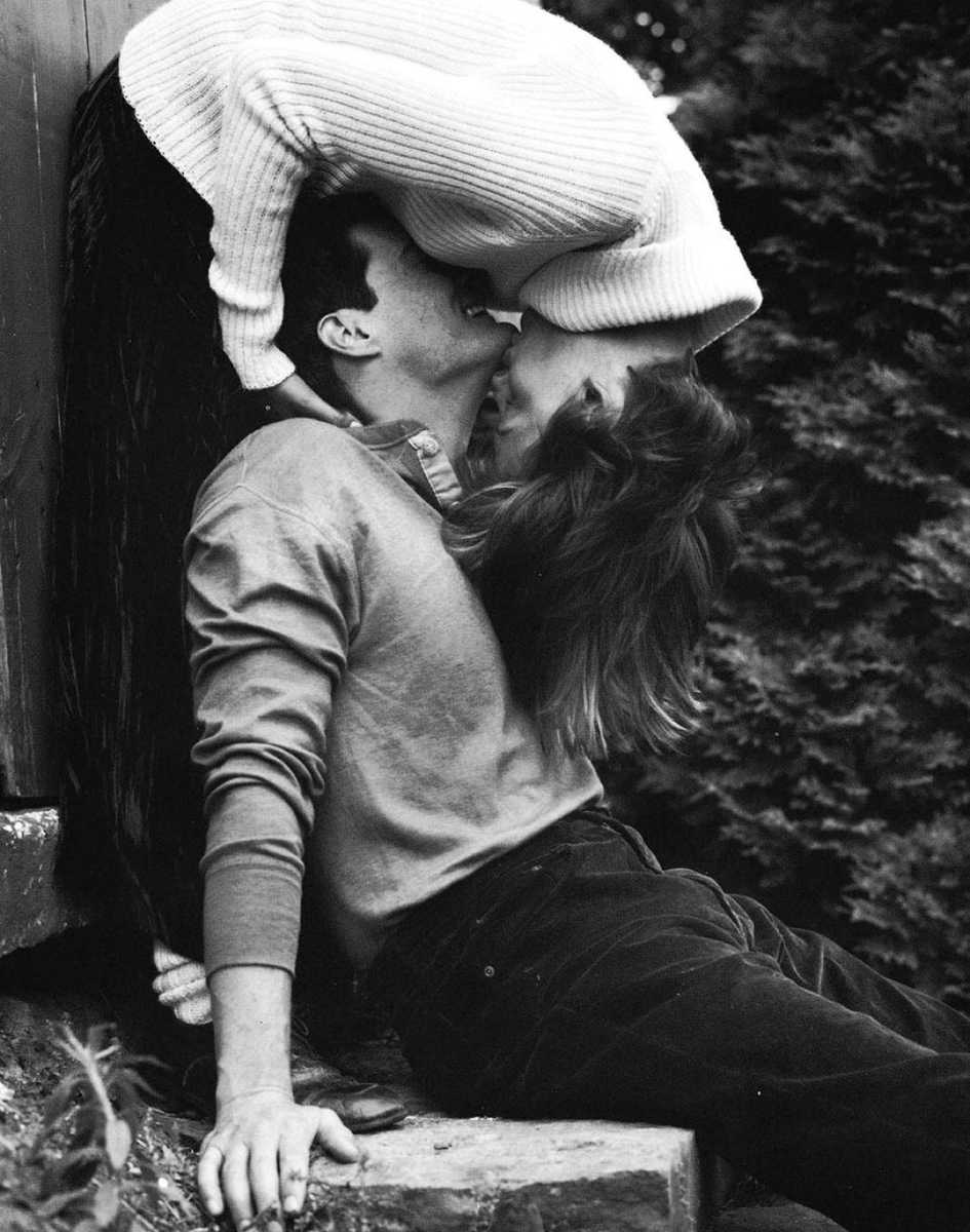 Линда Евангелиста и Кайл Маклахлан на фото Steven Meisel для универмага Barneys, 1993 год  