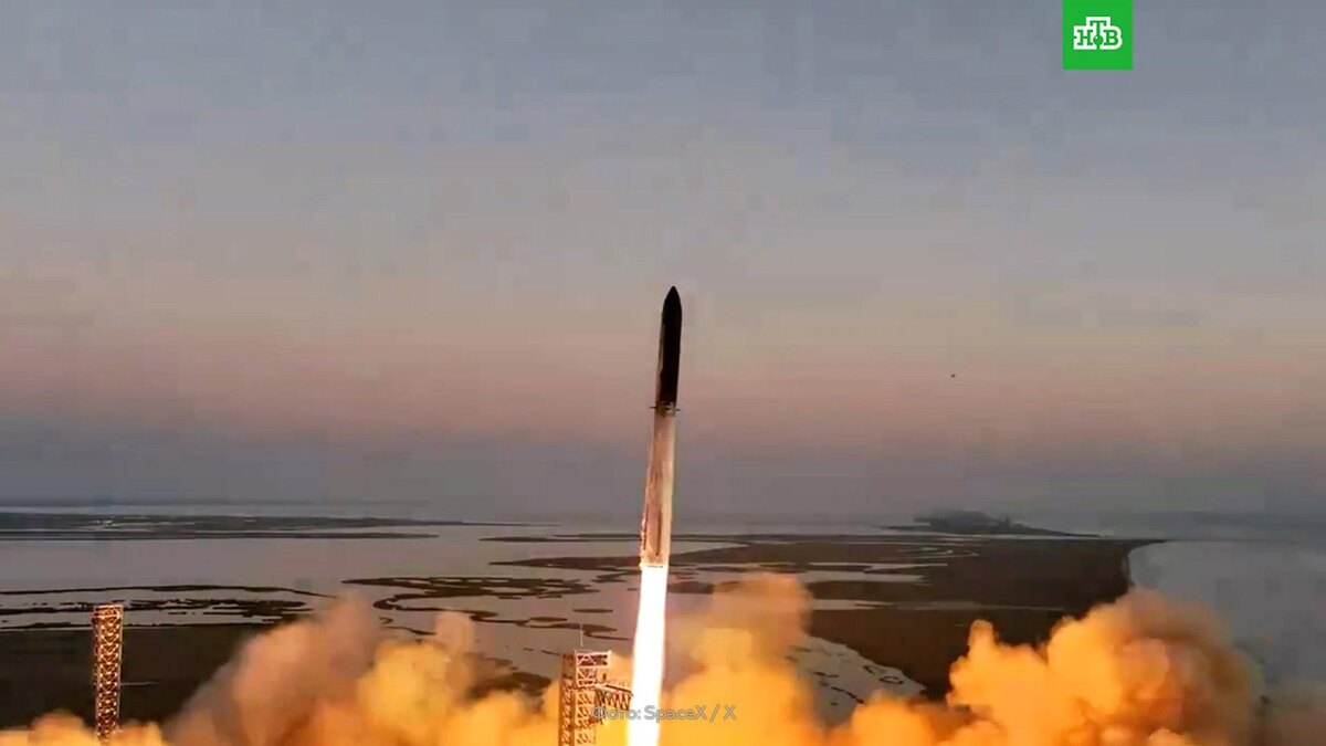    Super Heavy впервые в истории совершила посадку на стартовом комплексе