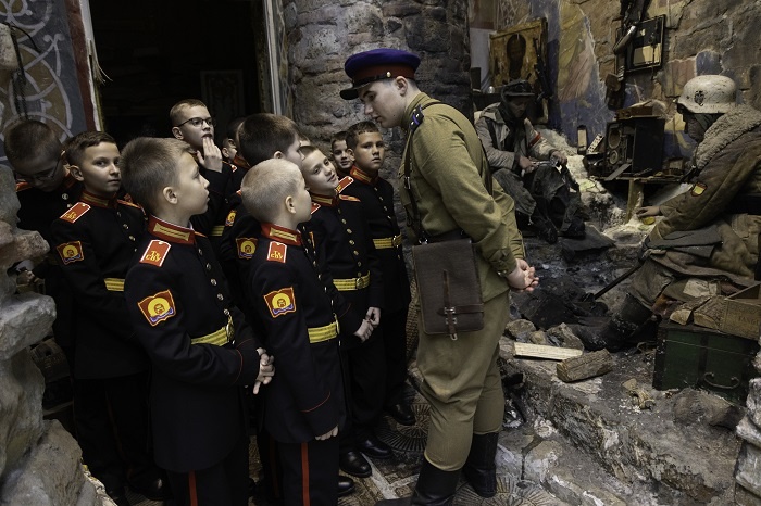 Воспитанники Тверского суворовского училища посетили Музей Победы