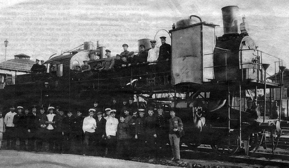 Паровоз 2-3-0 серии Ку, депо Малая Вишера