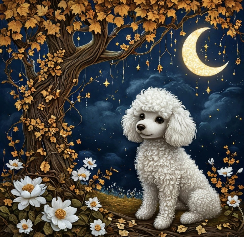 «Волшебница ночь жила на окраине леса и Зефиру пришлось долго бежать к ее дому».