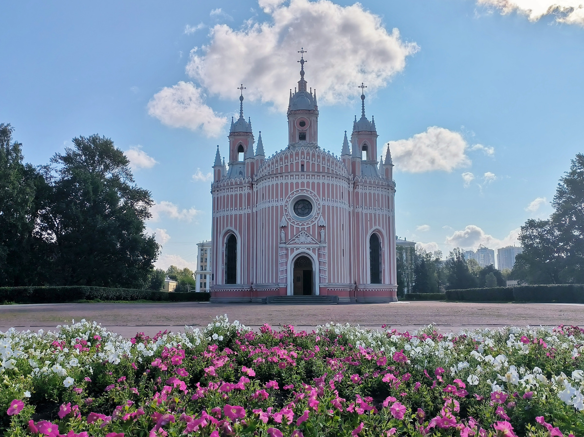 Чесменская церковь Рождества святого Иоанна Предтечи. Фото автора.