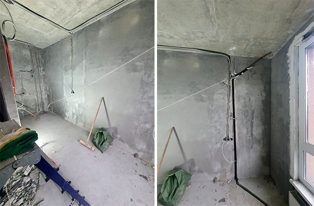 Промежуточные этапы работ, фото автора