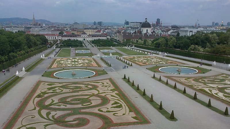 Бельведер Вена фото Лины Яндараевой