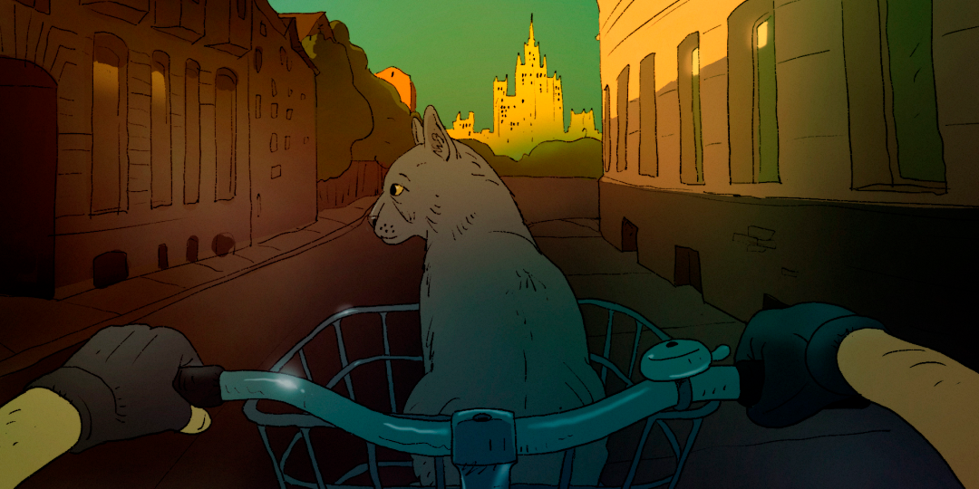 Кадры из мультфильма «Кот Савелий»