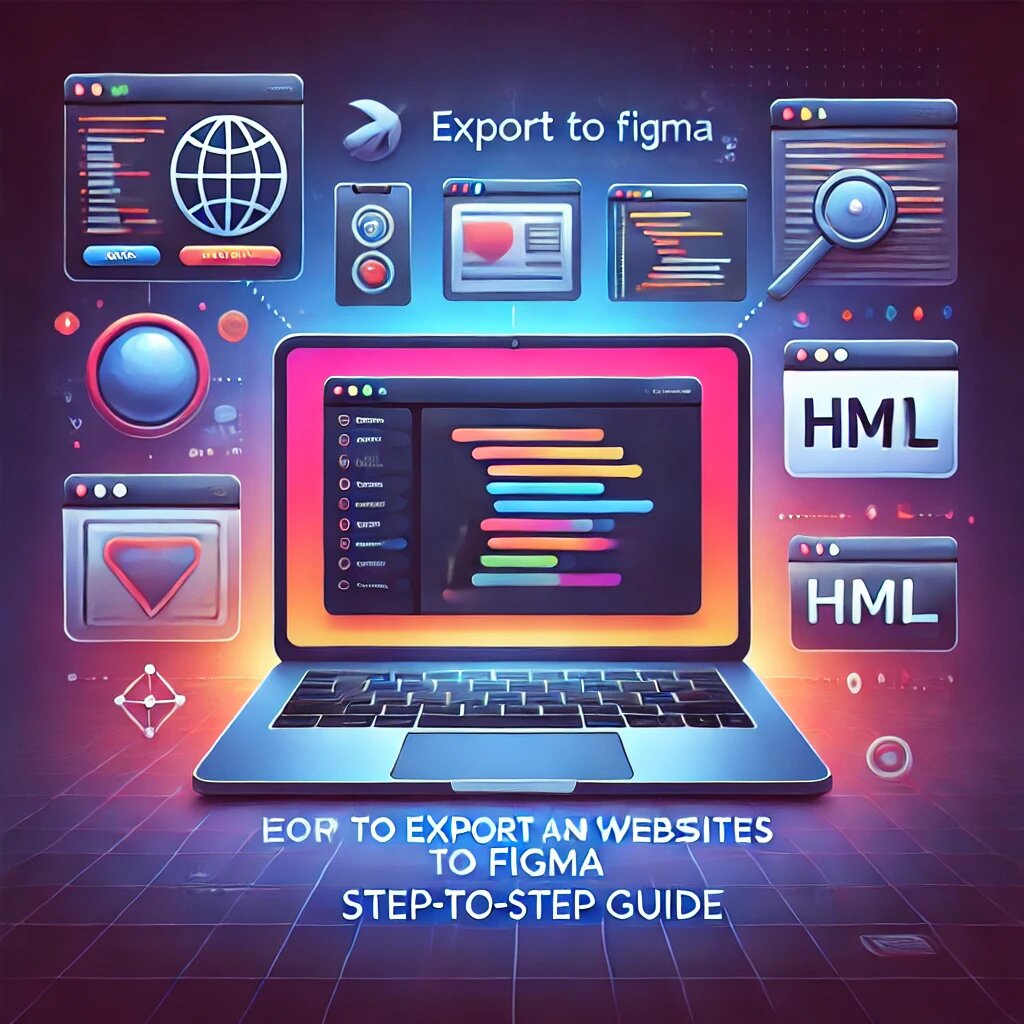 Экспорт ui kit готового сайта в figma