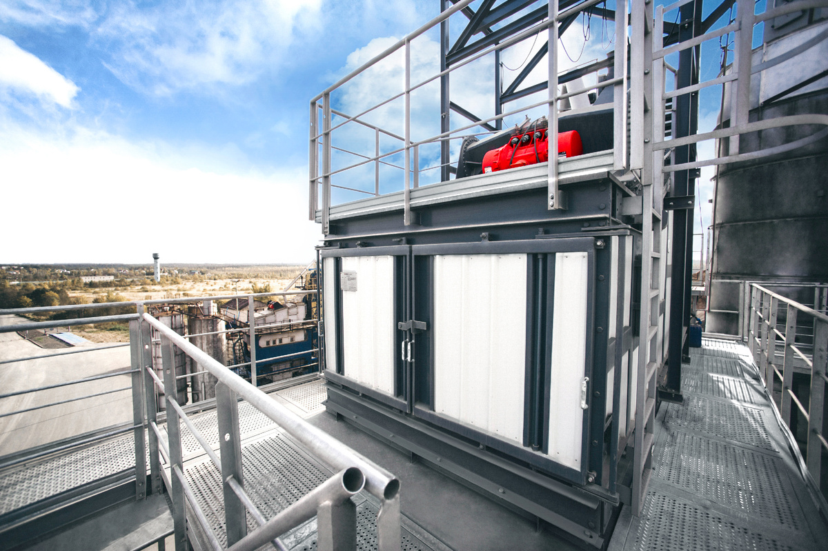 Виброгрохот асфальтобетонного завода NFLG 