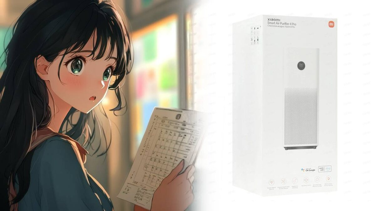 Xiaomi Smart Air Purifier 4 Pro в детской комнате: забота о здоровье ребёнка