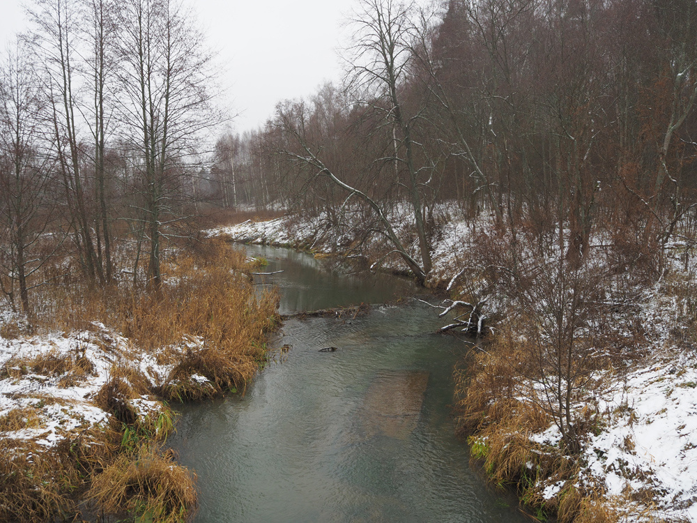 Вид с моста.