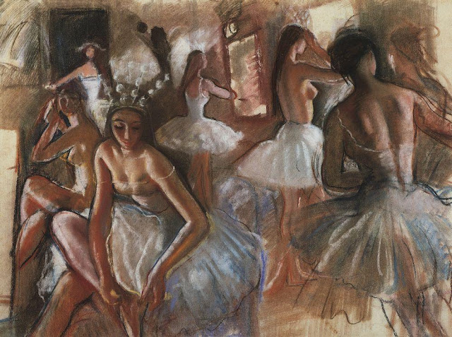 Серебрякова. Балетная уборная