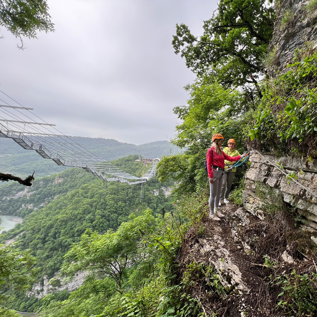 Виа феррата "Совёнок" или "Скай 1"