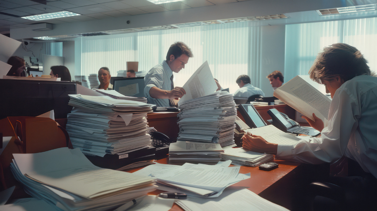 Источник фото https://ru.freepik.com/premium-ai-image/finance-department-professional-it-shows-groups-people-with-piles-documents-that-might-handle-invoices_401992403.htm