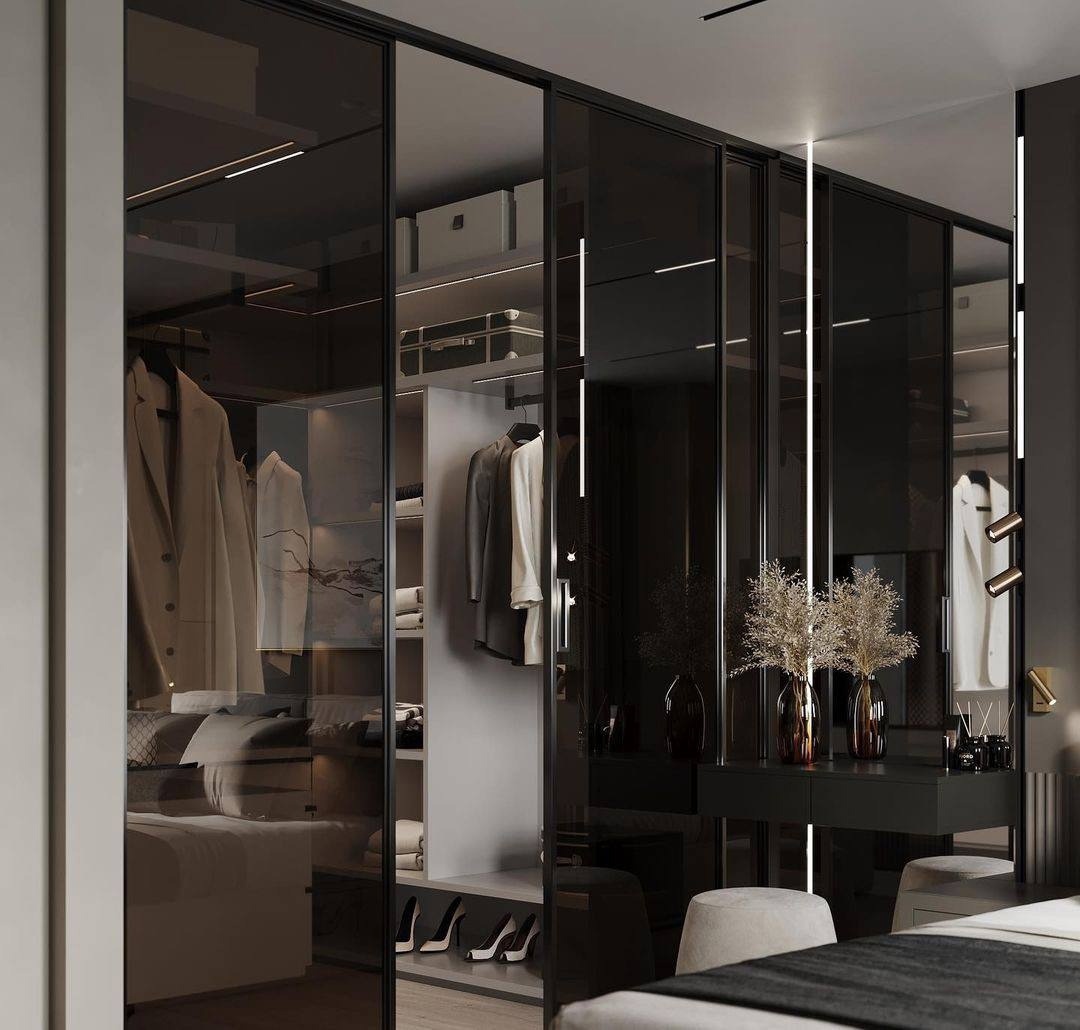 *обустройство спальни нашего клиента в 2022 году