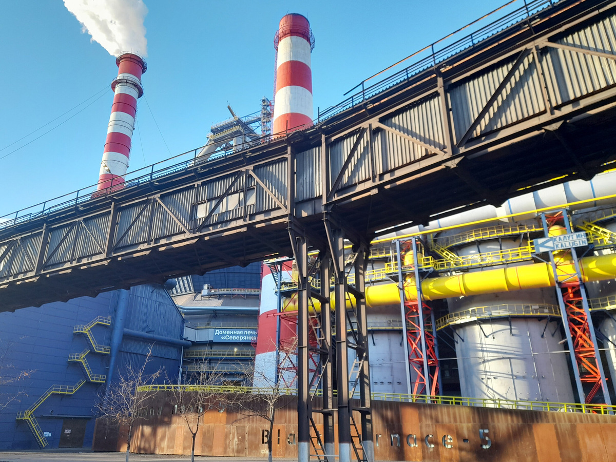Доменную печь «Северянка» на «Северстали» часто называют домна № 5