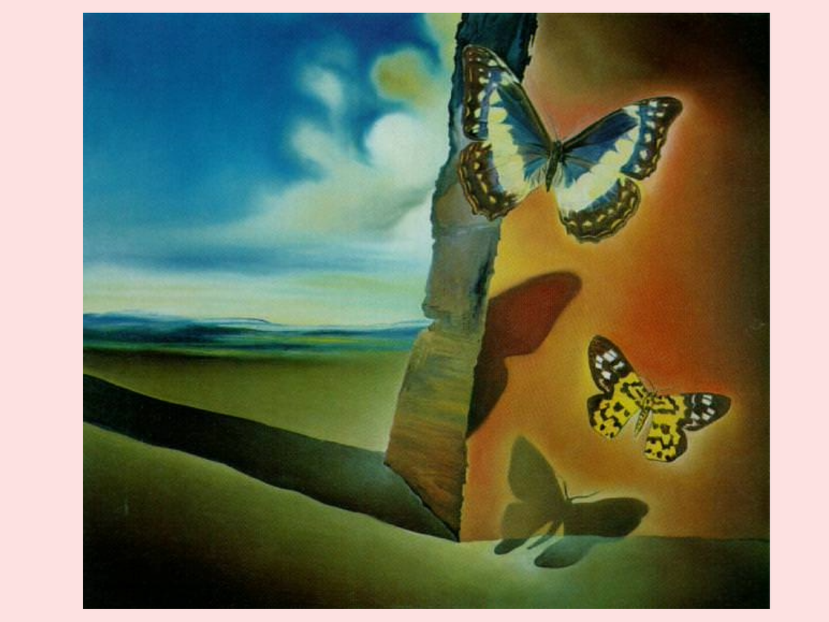 Сальвадор Дали – «Пейзаж с бабочками», 1956