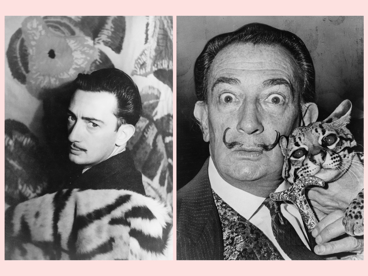 Фотографии Сальвадора Дали: Карла ван Вехтен, 1939 и Роджер Хиггинс, 1965