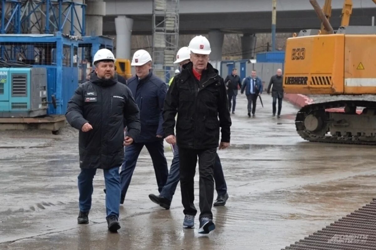    Собянин рассказал о строительстве дополнительного участка МСД на юге Москвы