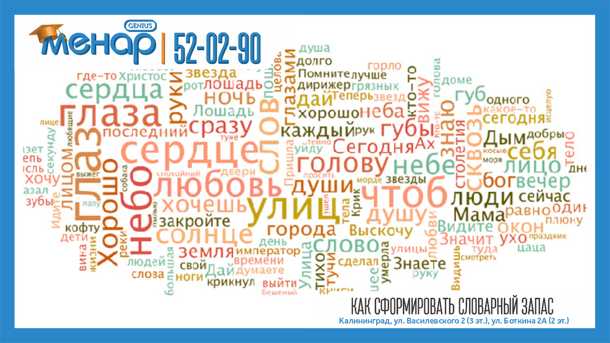 
Говорят, что люди делятся на две категории: те, кто читает книги и те, кто слушает тех, кто читает. И в этом высказывании есть доля истины!

Ученые доказали то, что эмпирическим путем было известно давно:
•чтение развивает мозг
• чтение формирует у человека богатый словарный запас

Польза чтения не только в том, что человек таким образом приобретает новые знания, но и в том, что сам процесс восприятия и анализа текста оказывает на мозг такое же воздействие, как тренажеры на физическое тело!

Нейрофизиологи из Великобритании провели эксперимент. Добровольцев поместили в камеру аппарата МРТ и попросили их прочитать главу из романа Джейн Остин "Парк Мэнсфилд", текст которой проецировался на монитор внутри камеры.

Участников эксперимента попросили делать это двумя способами: как если бы они читали ради удовольствия и критически анализируя текст.
Выяснилось, что и тот, и другой вид неврологической нагрузки тренирует мозг.

При чтении кровь поступает в те области мозга, которые находятся вне зон, отвечающих за управление, и доходит до участков, связанных со способностями к концентрации и познанию.

Ученые доказали, что при чтении включается эффект "погружения" в книгу, когда человек мысленно представляет себя на месте героя, в мозгу начинают функционировать те области, которые в другое время не бывают задействованы.

Интересно, что данный эффект не возникает при просмотре телевизора или во время игры на компьютере.

При том, что чтение нагружает определённые зоны мозга, на организм человека оказывается релаксирующий эффект. Ученые из Университета Суссекса доказали: 6 минут чтения более, чем в 2 раза снижает уровень стресса!

Польза чтения также и в том, что, читая книгу, ребенок бессознательно впитывает определенный лексический объем и образцы построения грамматических конструкций.
Это откладывается в подсознании малыша и впоследствии он может проще и быстрее выразить свои мысли, оперируя при этом более богатым набором лексики!

📩 Задать вопрос нам – https://vk.com/topic-105503994_39611811
⠀
📲 Запись по телефонам:
+79316028930
+79003476930
⠀
Не ждите, расширяйте потенциал ваших детей, и результат не заставит вас ждать! ☝🏼
⠀
А мы обязательно поможем всесторонне развить вашего ребёнка!

Посетите наш сайт: ( www.menarklg.ru )
Вступайте в нашу группу в ВКонтакте ( vk.com/menarklg )
Подписывайтесь на Яндекс Дзен (zen.yandex.ru/id/62d059aa9b5a844188cb8bc4 )
Канал на YOUTUBE (https://www.youtube.com/channel/UCjNSq_yh08HHSSMKB-yU..)
Канал на RUTUBE (https://rutube.ru/channel/27114739/)

#учимдетейсчитать#развитиедетей#ментальнаяарифметика#устныйсчет#какнаучитьсясчитать#интеллект#математикавуме#менар#учимсярешатьзадачи#решениезадач#математическиезадачи#скорочтение#научитьсячитать#подготовкакшколе#развитиепамяти#развитиевнимания#каллиграфия#программирование#красивыйпочерк
