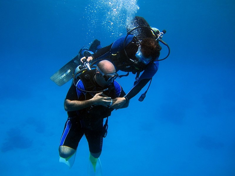 Дайвинг в Египте - погружение с инструктором