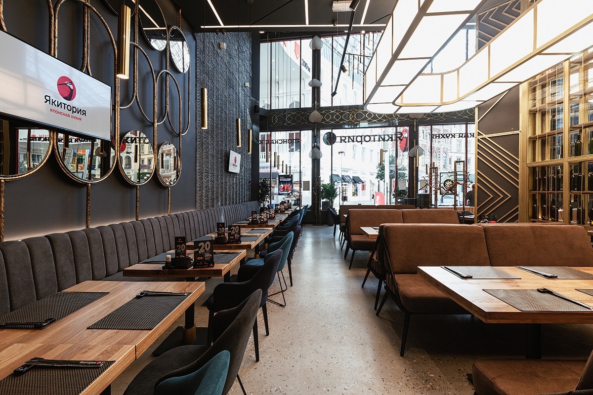 Современный ресторан "Якитория"