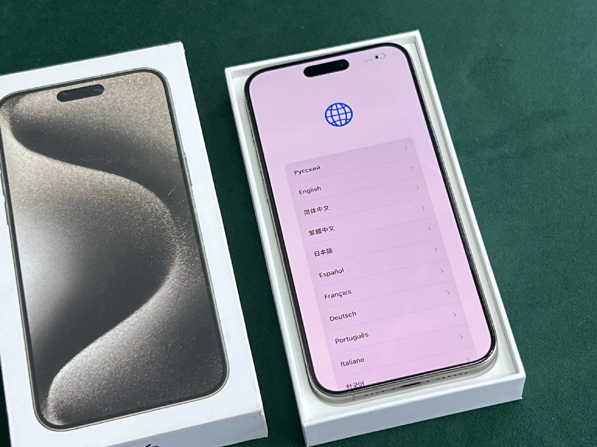 Выбираем язык 