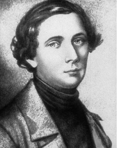 В.И.Даль в молодости.