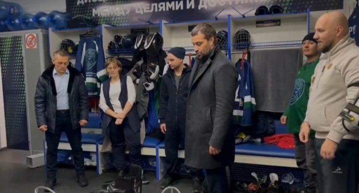    Эдуард Исаков принял участие в первой тренировке будущей следж-хоккейной команды ветеранов СВО