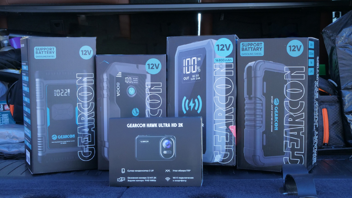 Модельный ряд продукции бренда GEARCON