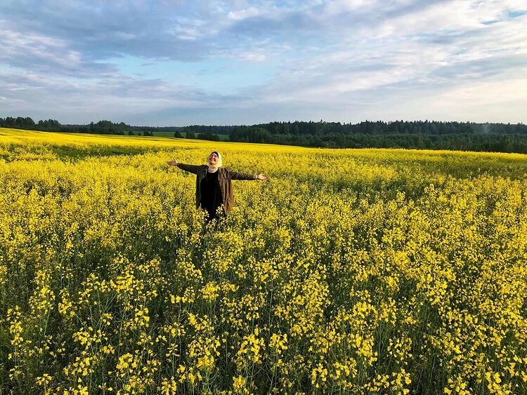 Разумеется, никакой Аминовки на карте Подмосковья нет. Это самоназвание поля у деревни Нечесово. Фото: соцсети