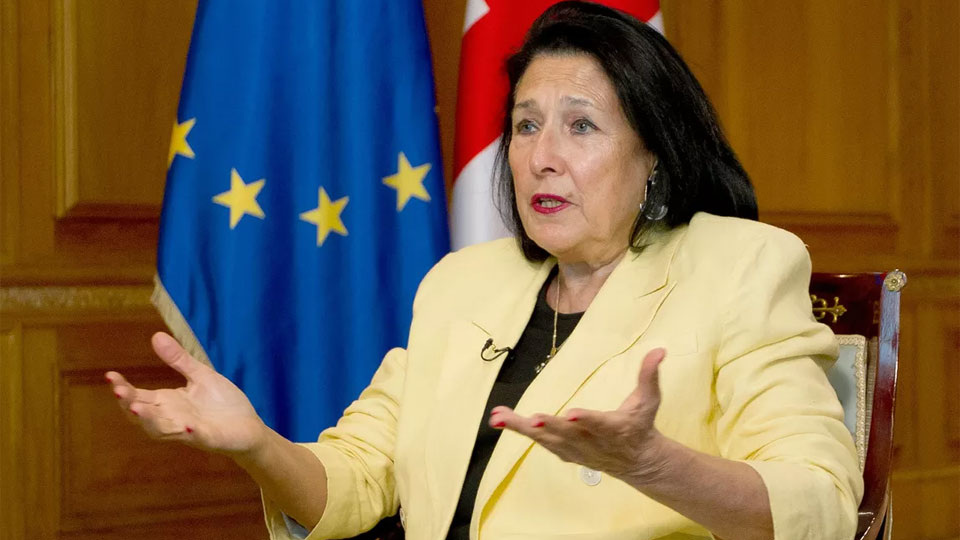    Саломе Зурабишвили. Фото: lefigaro.fr