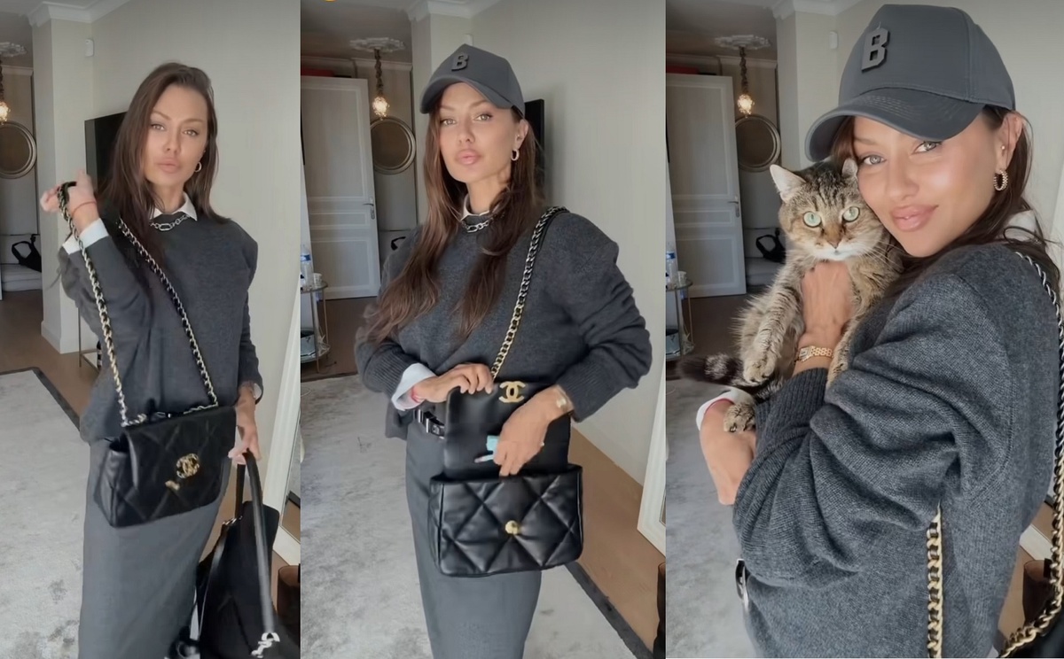 Образ Виктории Бони получился уютным и женственным. Фото: социальные сети.