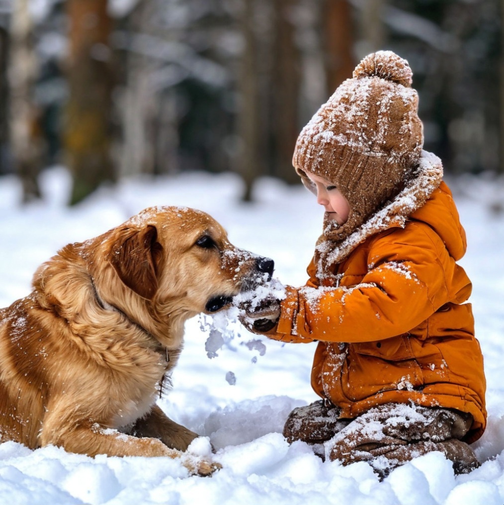 Опасно ли собаке есть снег?