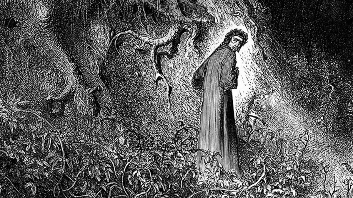 Гюстав Доре. Иллюстрация к "Божественной комедии" Данте Алигьери. 1861 г.