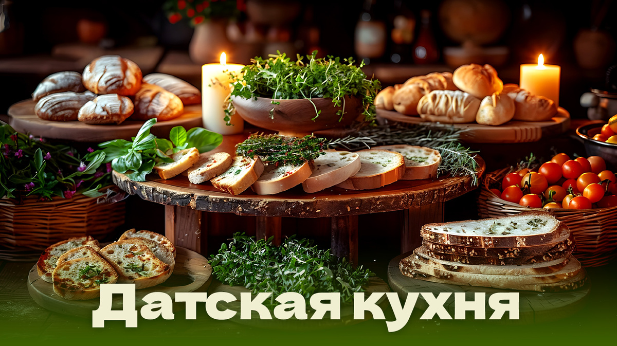 Главные блюда датской кухни