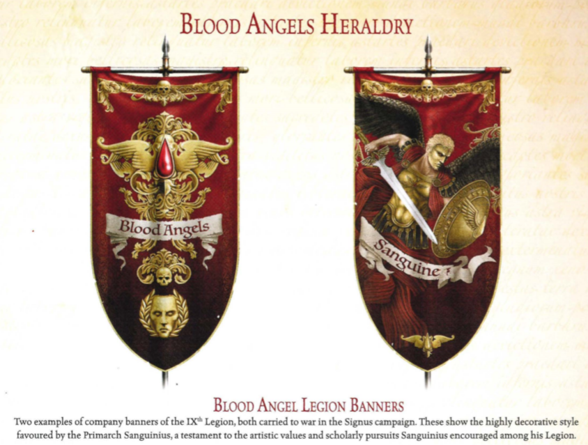 Пример искусства которое поощрял Сангвиний