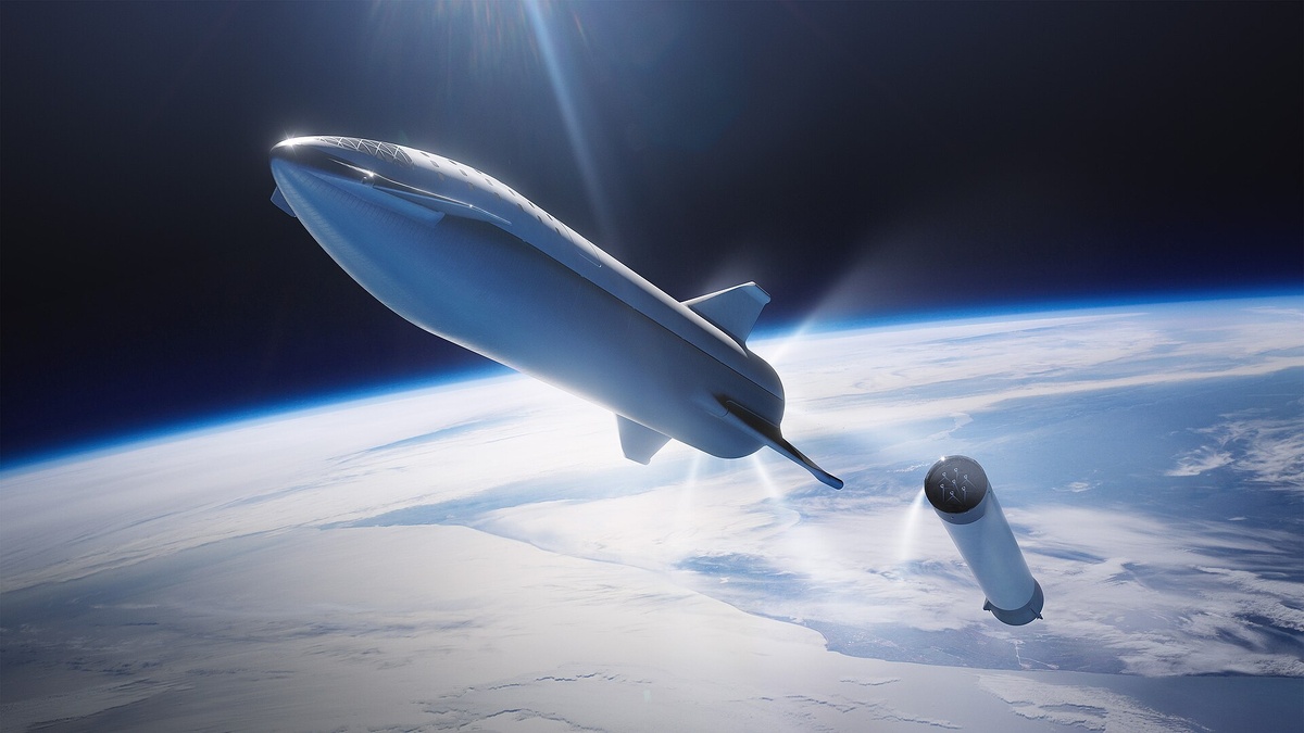 Концепт BFR. Space X (c)